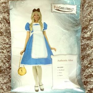 Brand new never used Alice In Wonderland costume